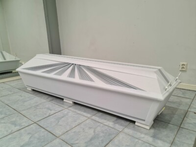 Harmaa 6 sädettä, 850 € Hauta-arkkumalli: Harmaa 6-säde, 850 €